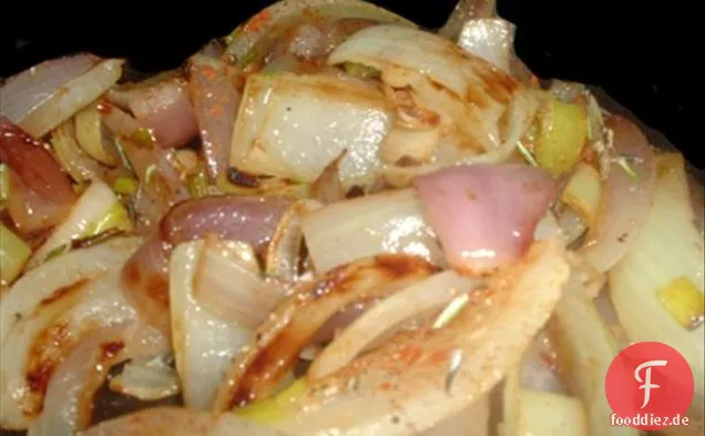 Gegrillte Zwiebel-Medley