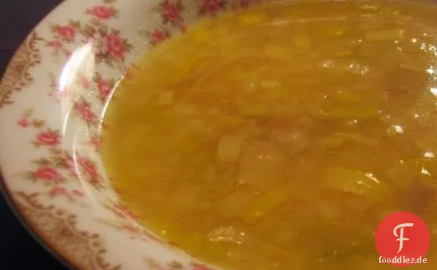 Gebackener Gemüsepudding mit knusprigem Speck
