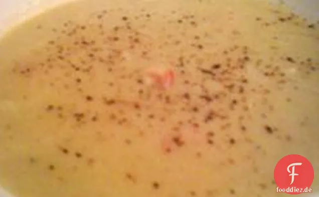 Creme von Lauchsuppe