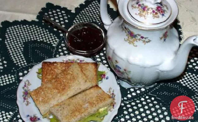 Brie und Lauch Sandwiches