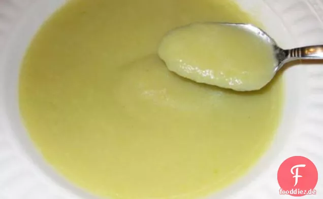 Lauch und Kartoffelsuppe