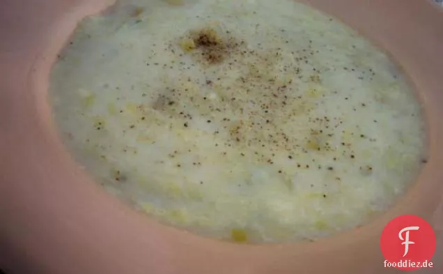 Lauch und Kartoffelsuppe