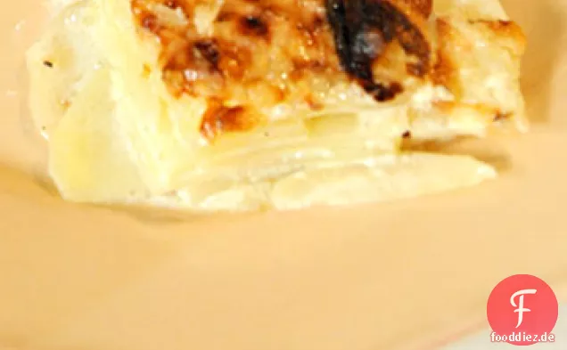 Kartoffel-Lauch-Gratin
