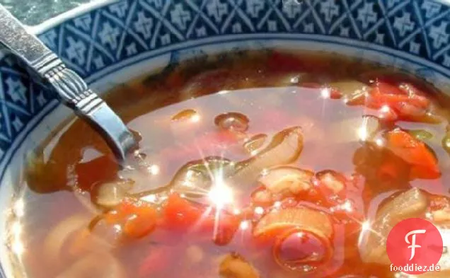 Regenbogen-Suppe