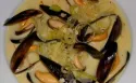 Krabbenkuchen mit Chardonnay-Sahnesauce