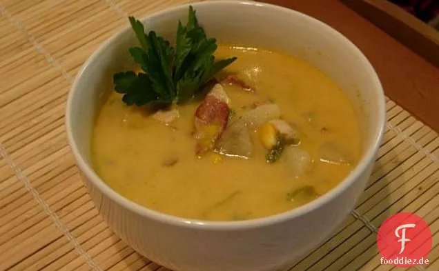 Hühnchen-Chowder Mit Speck