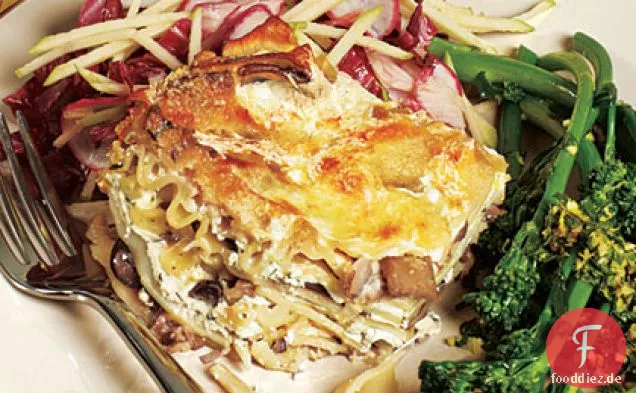 Getrüffelte Wildpilz-Lasagne