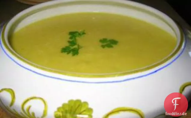 Lauch und Kartoffelsuppe