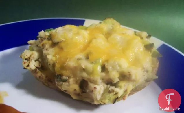Zweimal gebackene Kartoffeln
