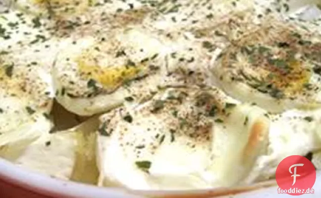 Ukraine Gebackener Kartoffelsalat