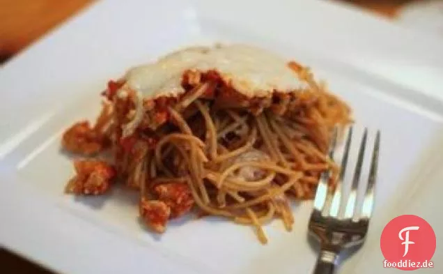 Gebackene Spaghetti