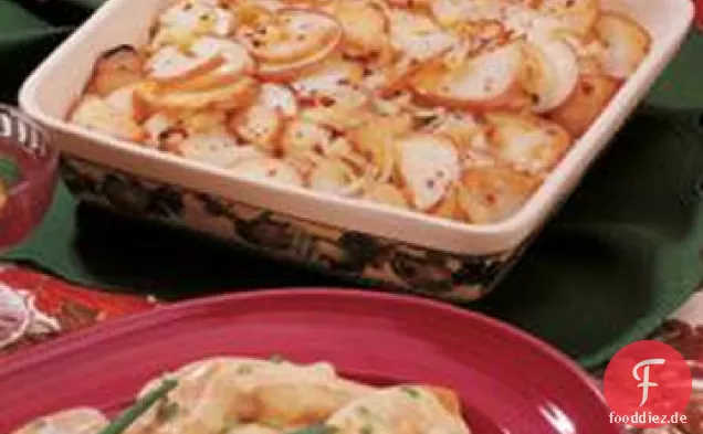 Pikante rote Kartoffeln