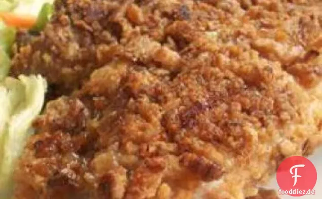 Knusprige Zwiebel Schweinekoteletts