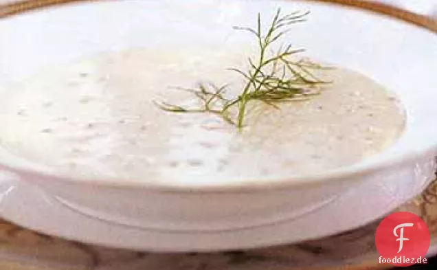 Cremige Fenchel-Kartoffelsuppe