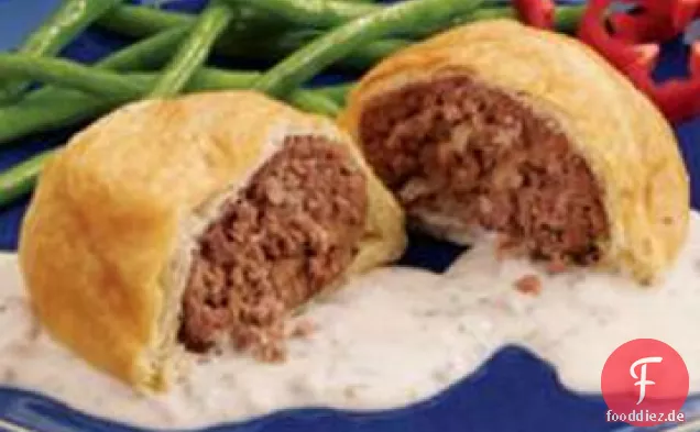 Hackfleisch Wellington