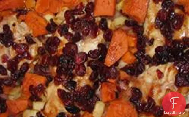 Winter Huhn Backen