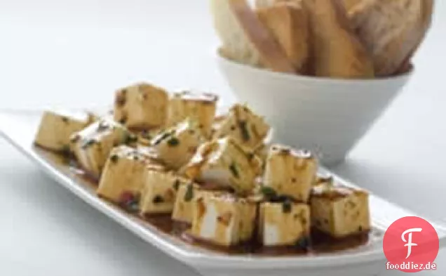 Marinierte PHILLY Käse-Quadrate