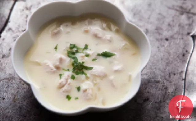Avgolemono-Suppe