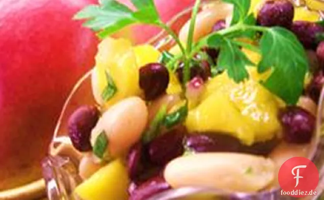 Zwei-Bohnen-Mango-Salat