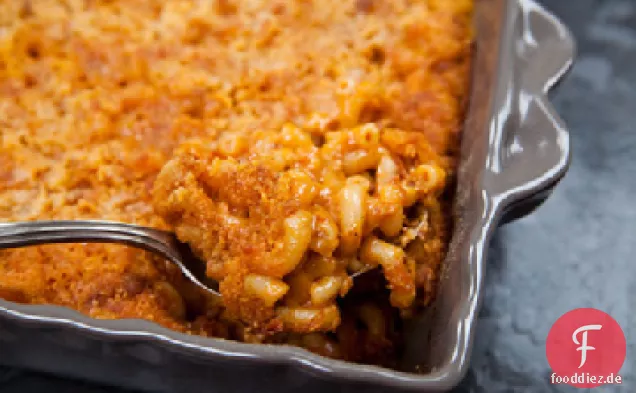Chorizo-Wurst Mac und Käse