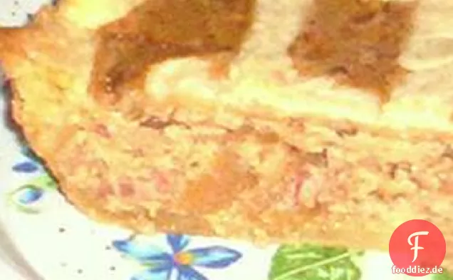 Tarte a L'oignon (französischer Zwiebel Kuchen)