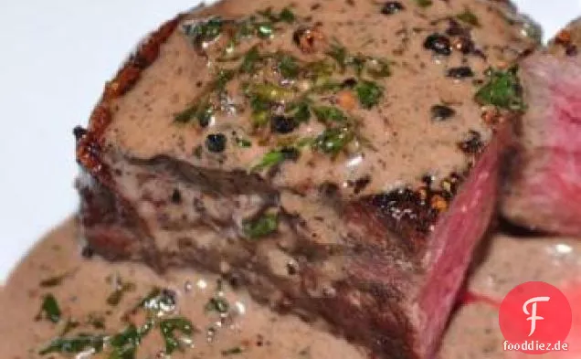 Filet Mignon mit Rotwein-Meerrettich-Sauce