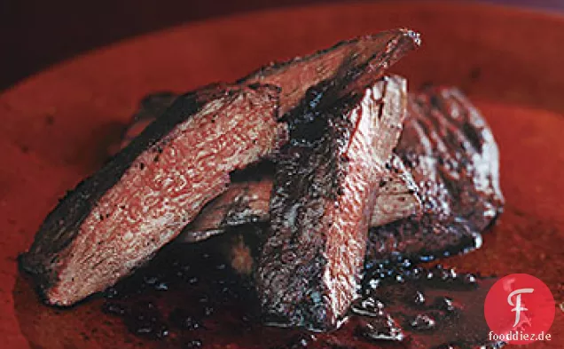 Sumach-Rocksteak mit Granatapfel-Reduktion