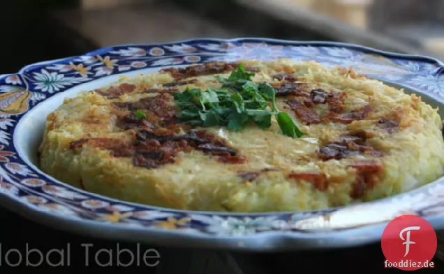 Andorran Trinxat (Kartoffeln, Kohl und Speck)