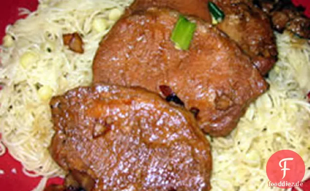 Honigte Schweinekoteletts