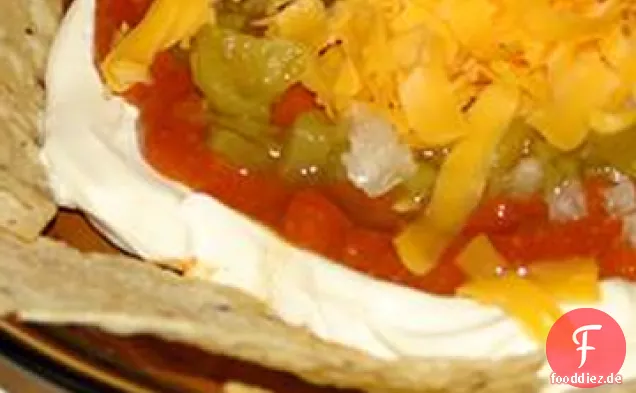 Doppelter Chili-Käse-Dip
