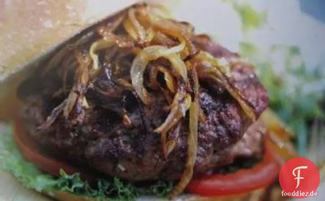 Süße Zwiebel BBQ Burger