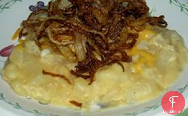 Frizzled Zwiebeln