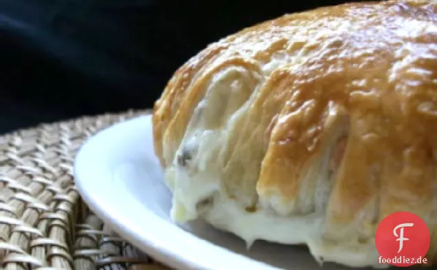 Pilz-Gefüllte Brie en Croûte