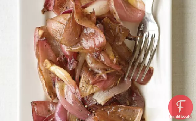 Balsamico-glasierte Zwiebeln
