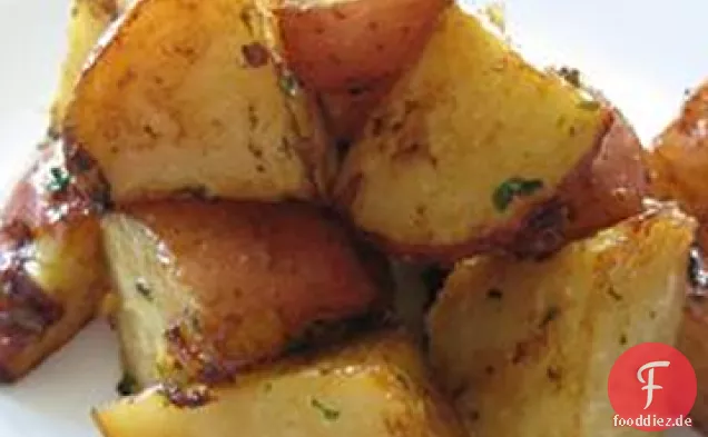Ofengeröstete rote Kartoffeln