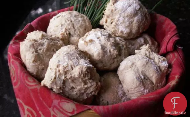 Zwiebel und Buttermilch Schnelles Brot