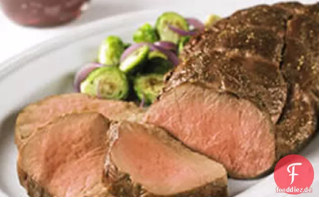 Rinderfilet mit leichter Cranberry-Balsamico-Sauce