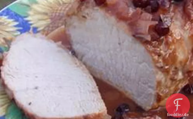 Slow Cooker Cranberry Schweinefleisch