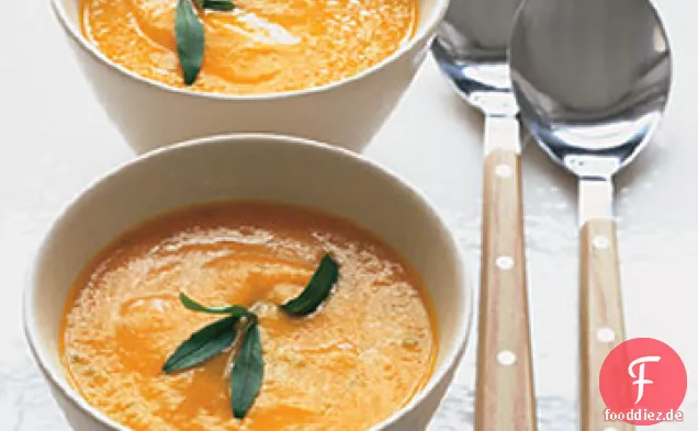 Karottensuppe mit Orange und Estragon