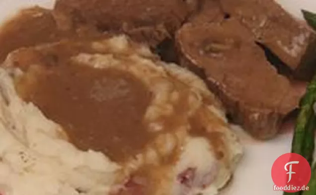 Roastbeef und Soße