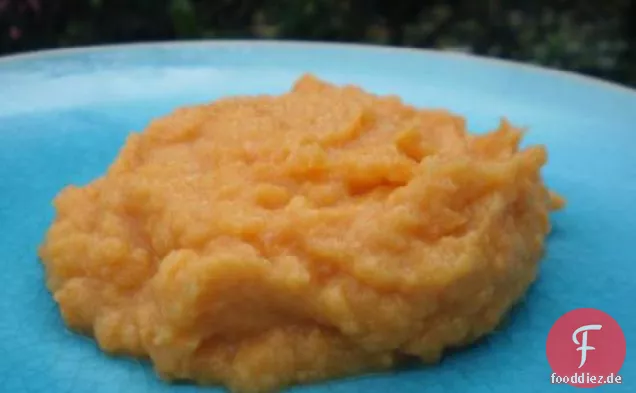 Curry-gewürzte Süßkartoffeln