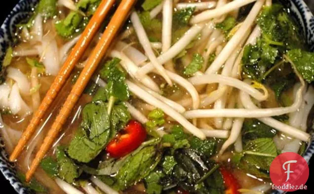 Pho Bo - Rindfleisch Nudelsuppe