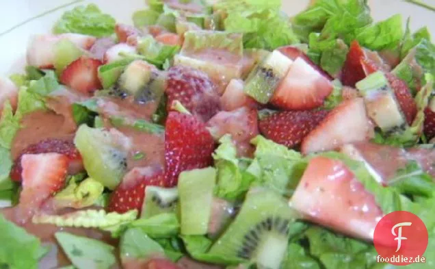 Grüns Mit Erdbeeren und Kiwi (Ww)