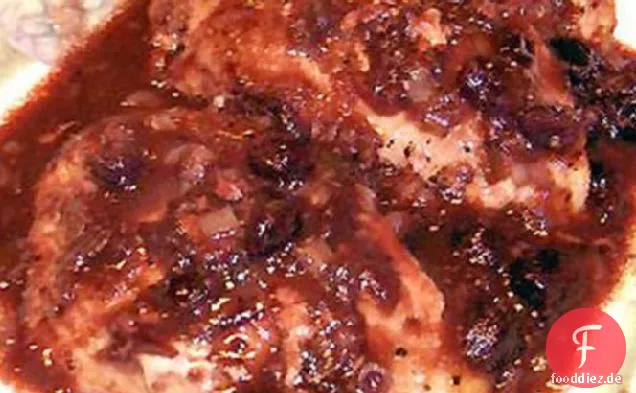 Cranberries & Hühnerschnitzel