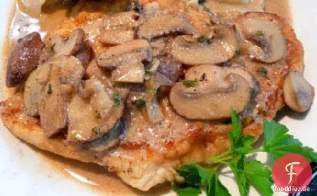 Cremiges Huhn Marsala