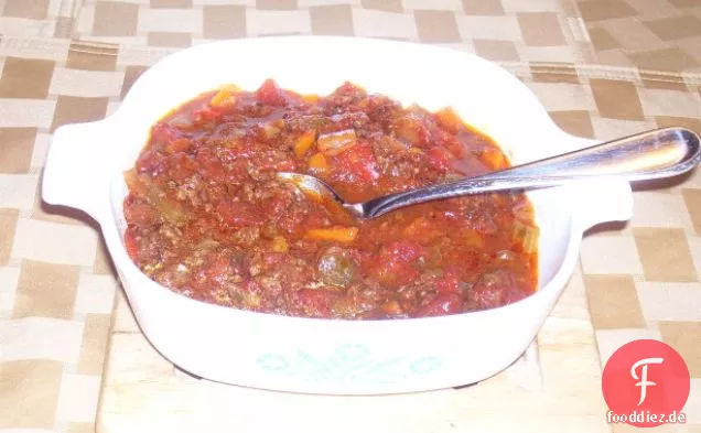 Chunky Pasta Sauce Slow Cooker Style