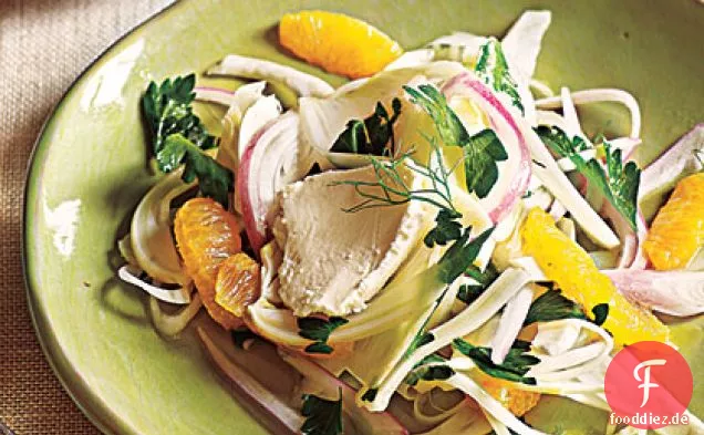 Fenchelsalat mit Zitrone