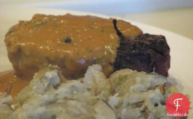 Filet Mignons mit Cognac-Sahne-Sauce