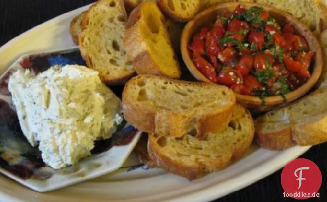 Grundlegende Bruschetta Topping