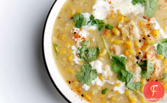 Tempeh & Süße Maissuppe